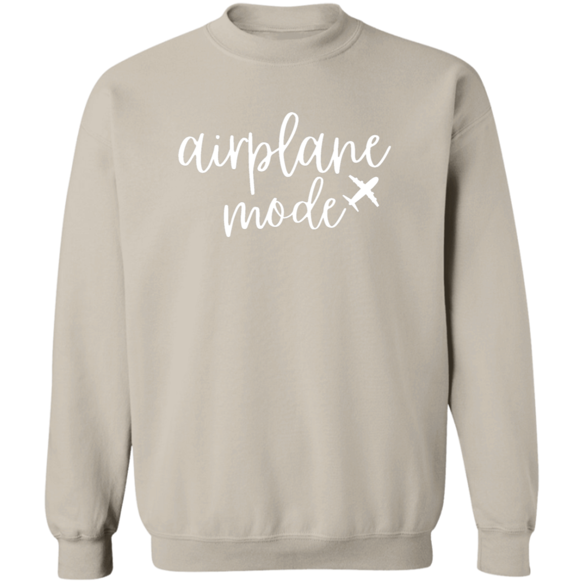 AIRPLANE MODE (White) - Sweatshirt