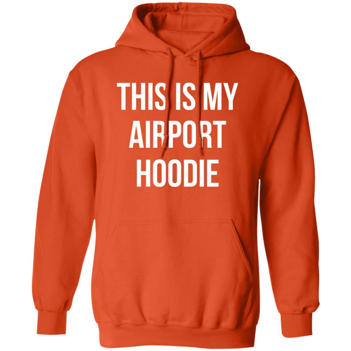 THIS IS MY AIRPORT HOODIE (White)