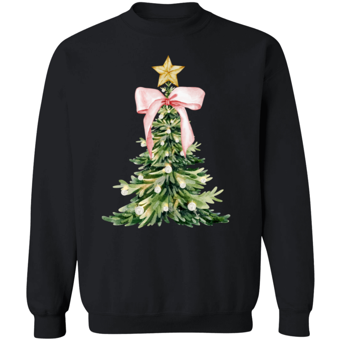 Christmas Pink Christmas Tree T-Shirt | Sweatshirt