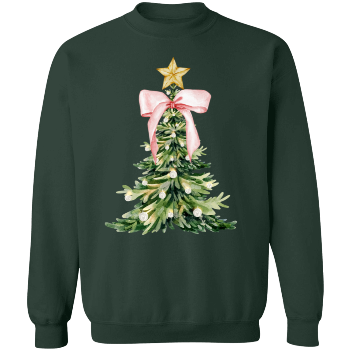 Christmas Pink Christmas Tree T-Shirt | Sweatshirt