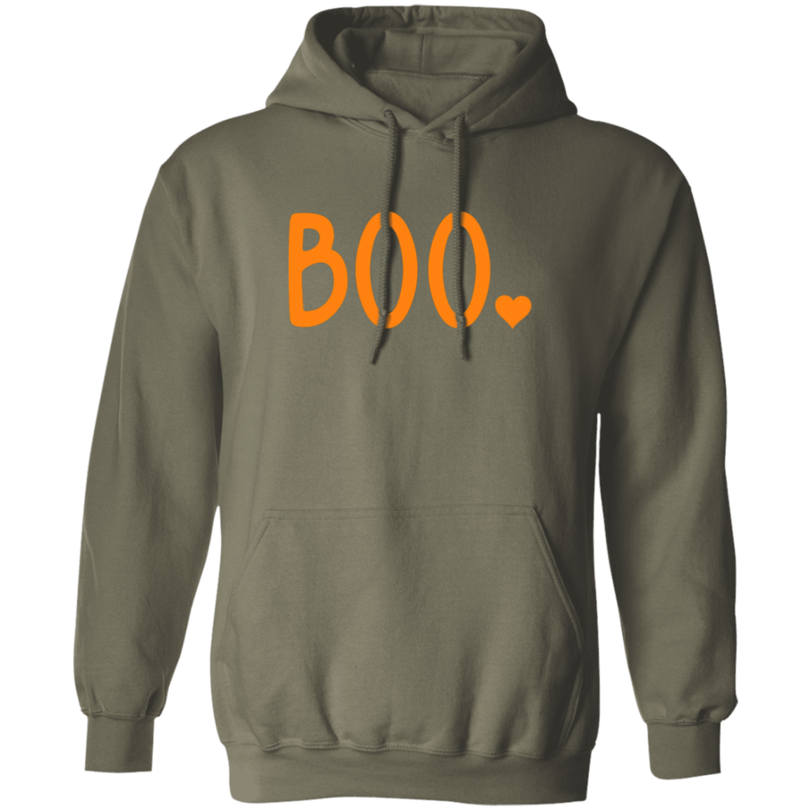 Boo Heart Halloween Hoodie