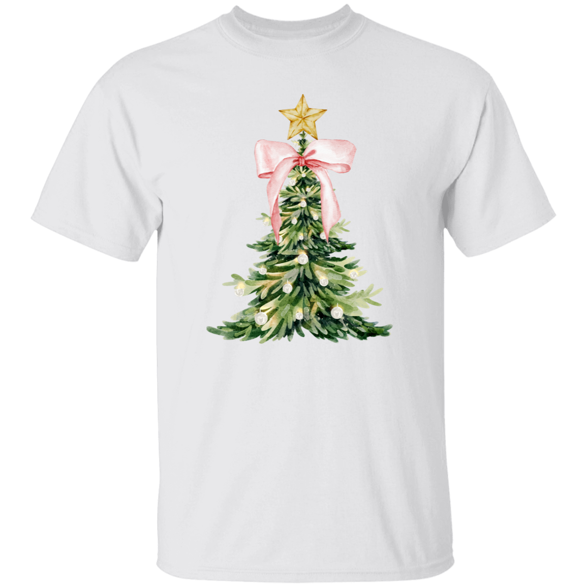 Christmas Pink Christmas Tree T-Shirt | Sweatshirt