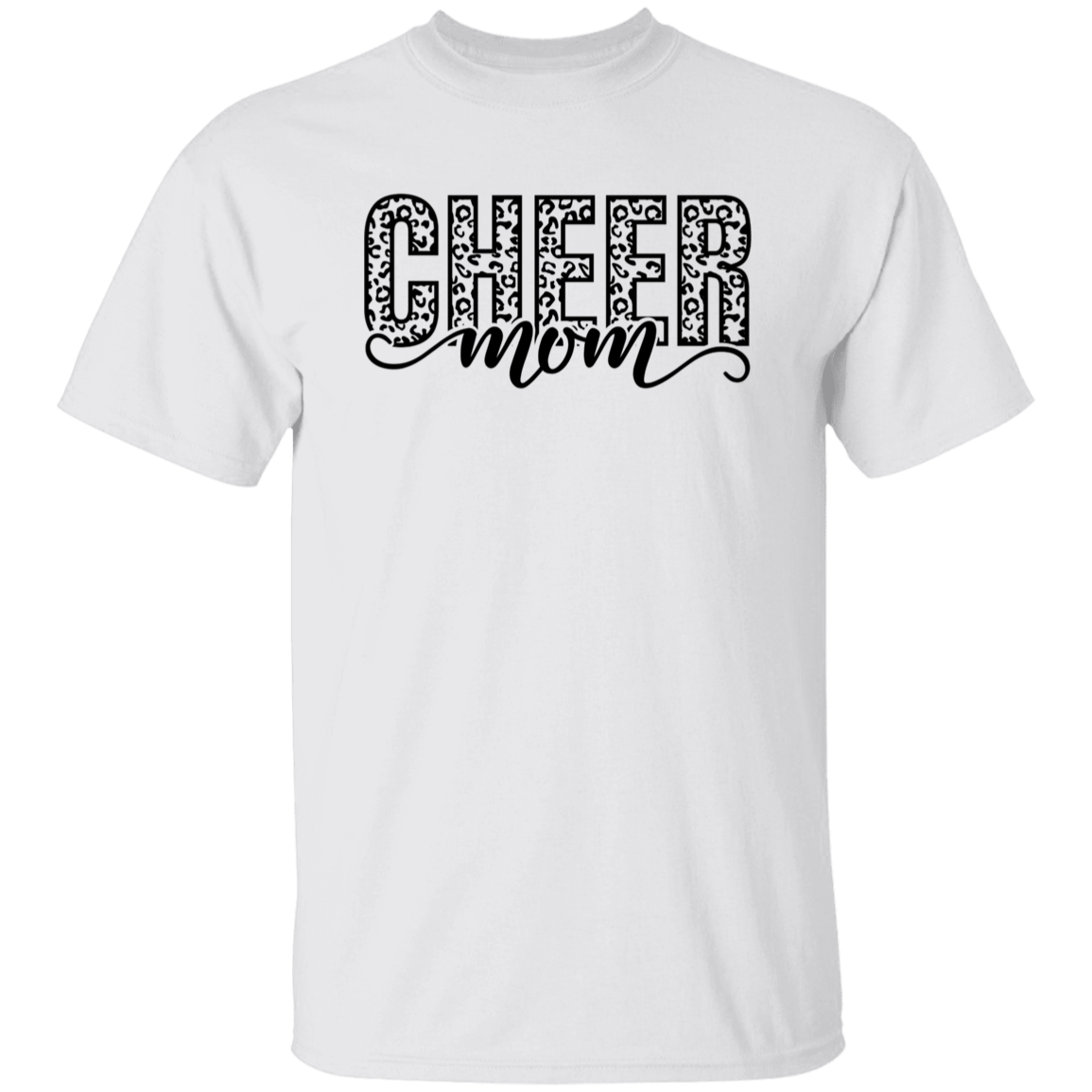 Cheer Mom Leopard T-Shirt