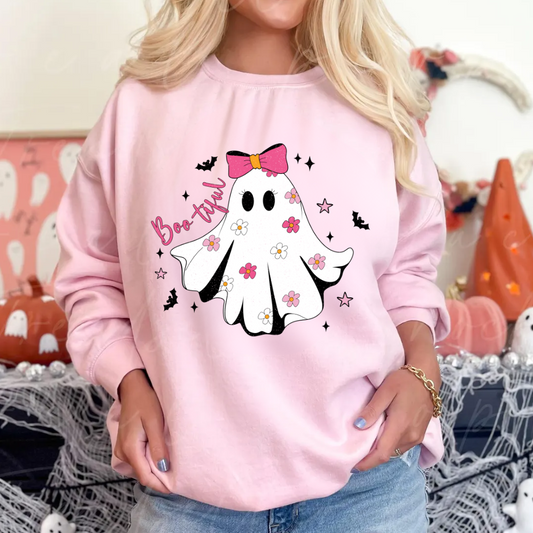 Boo-ti-ful Halloween Sweatshirt