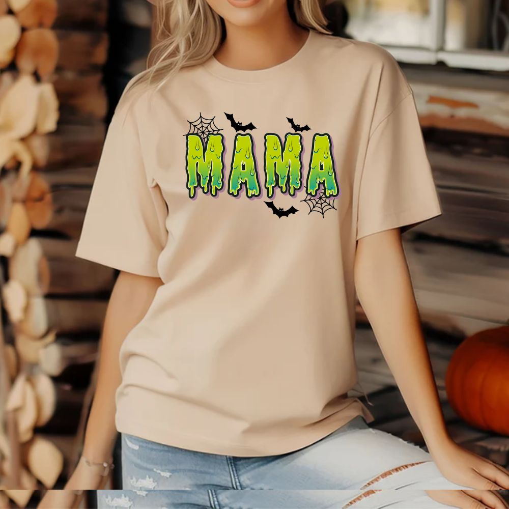 Green Slime Mama Halloween Green Slime MAMA Hoodie | Sweatshirt | Tshirt