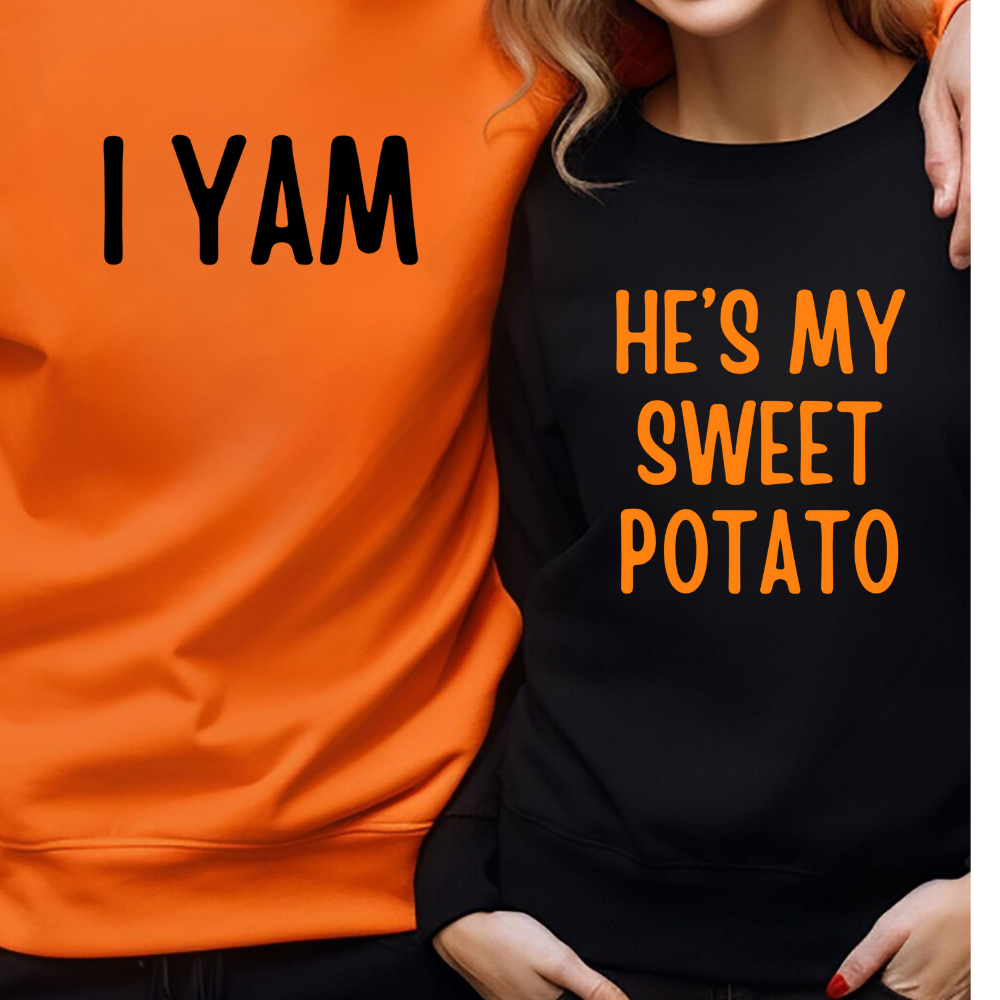 She's My Sweet Potato/I YAM Sweatshirts