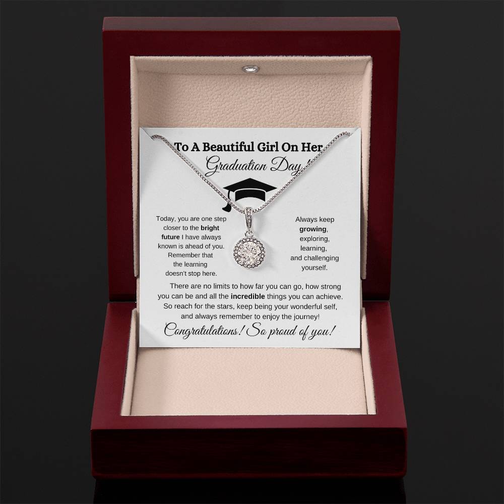 To A Beautiful Girl On Her Graduation Day – Necklace