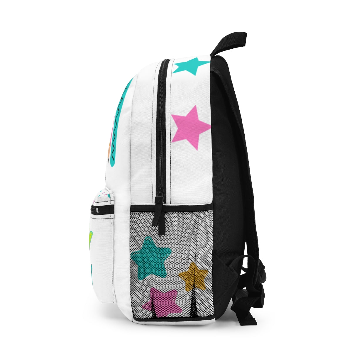 Personalized Kids Star Rainbow Backpack Lunch Box Pencil Pouch Bundle