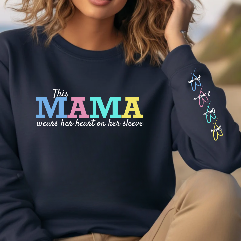 I Wear My Heart On My Sleeve - Hoodie & Crewneck Sweatshirt