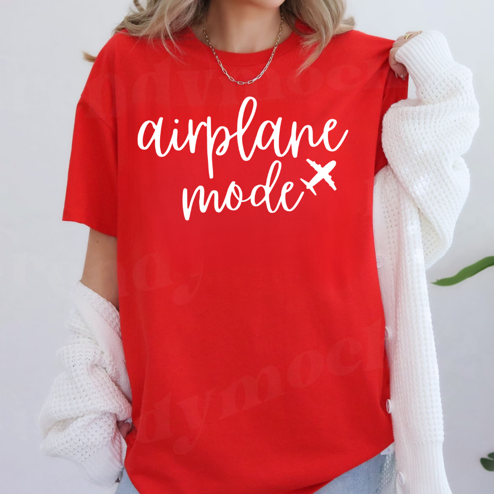 Airplane Mode (White) T-Shirt