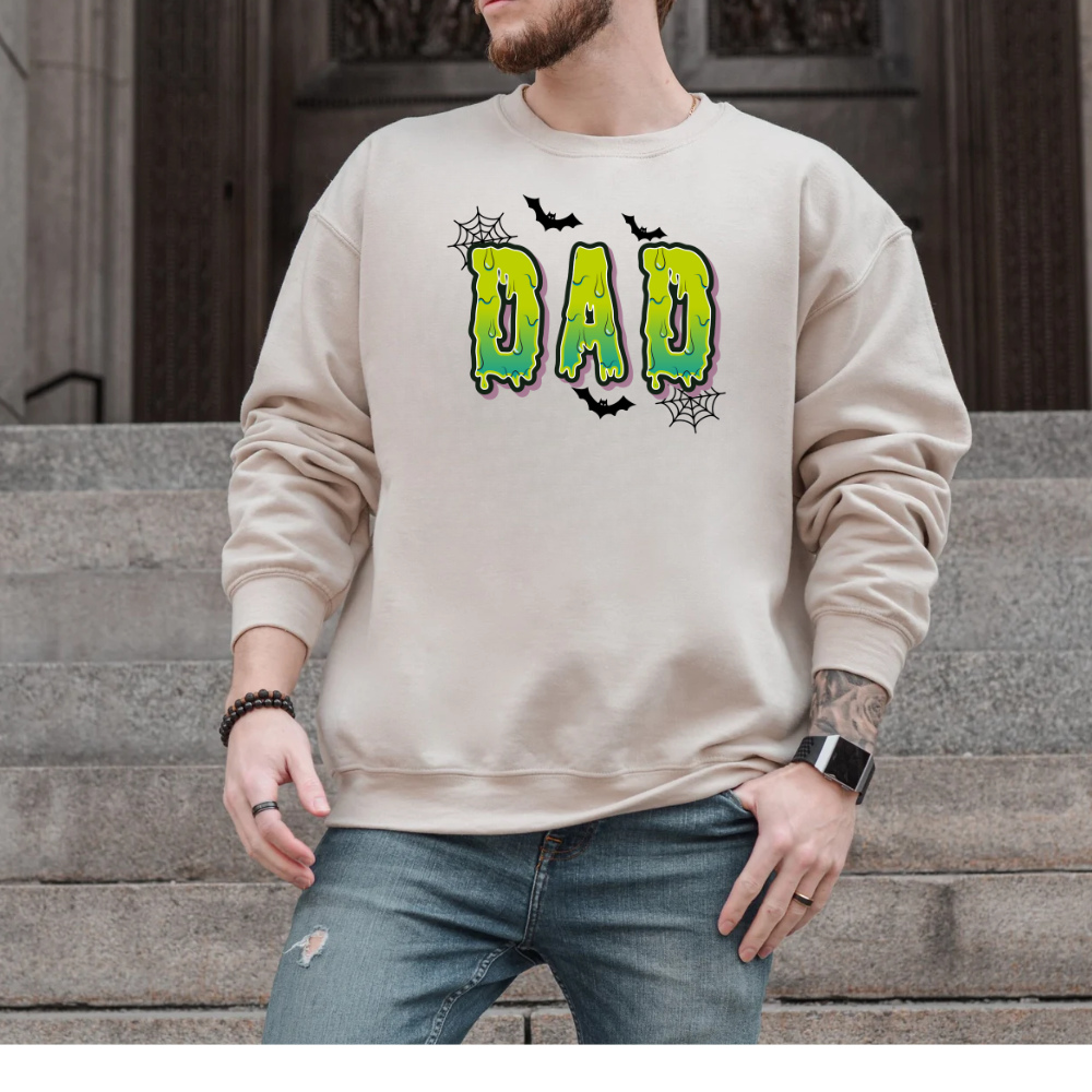 DAD Green Slime Halloween Hoodie | Sweatshirt | Tshirt