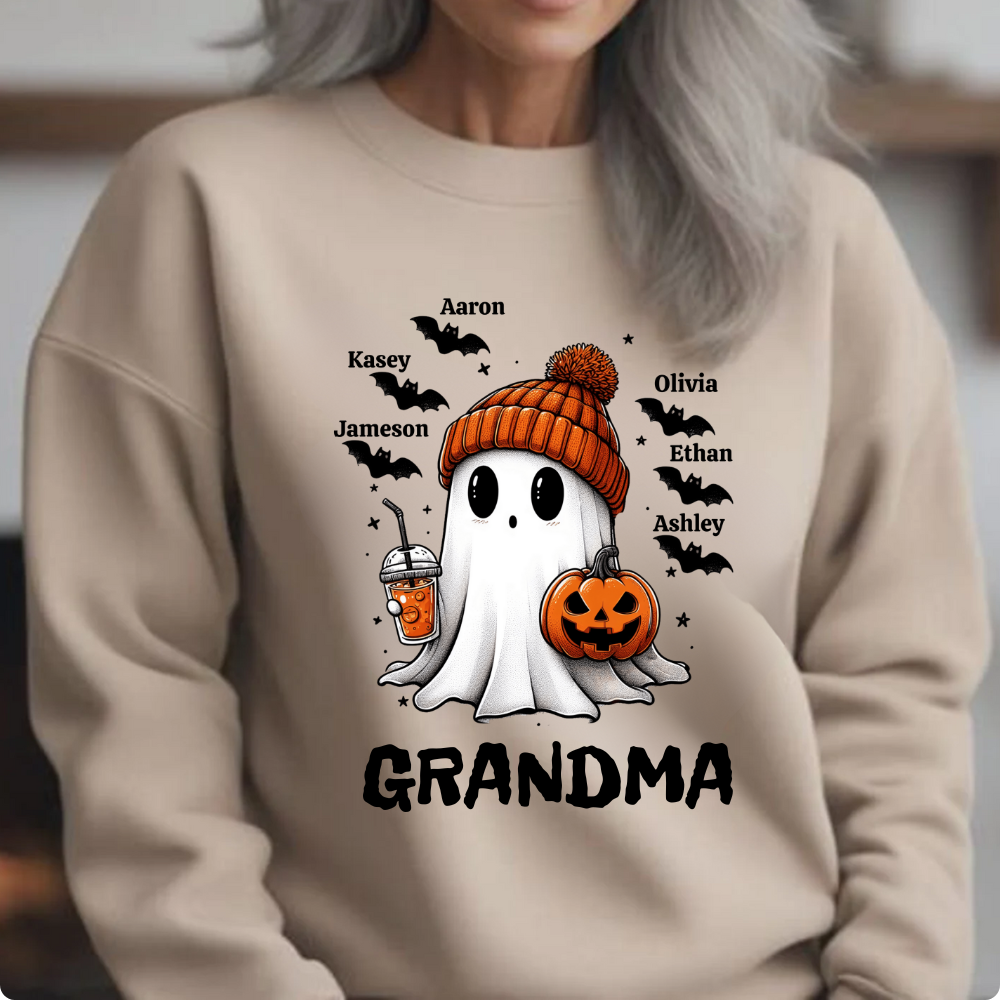 Personalized Fall Halloween Sweatshirt