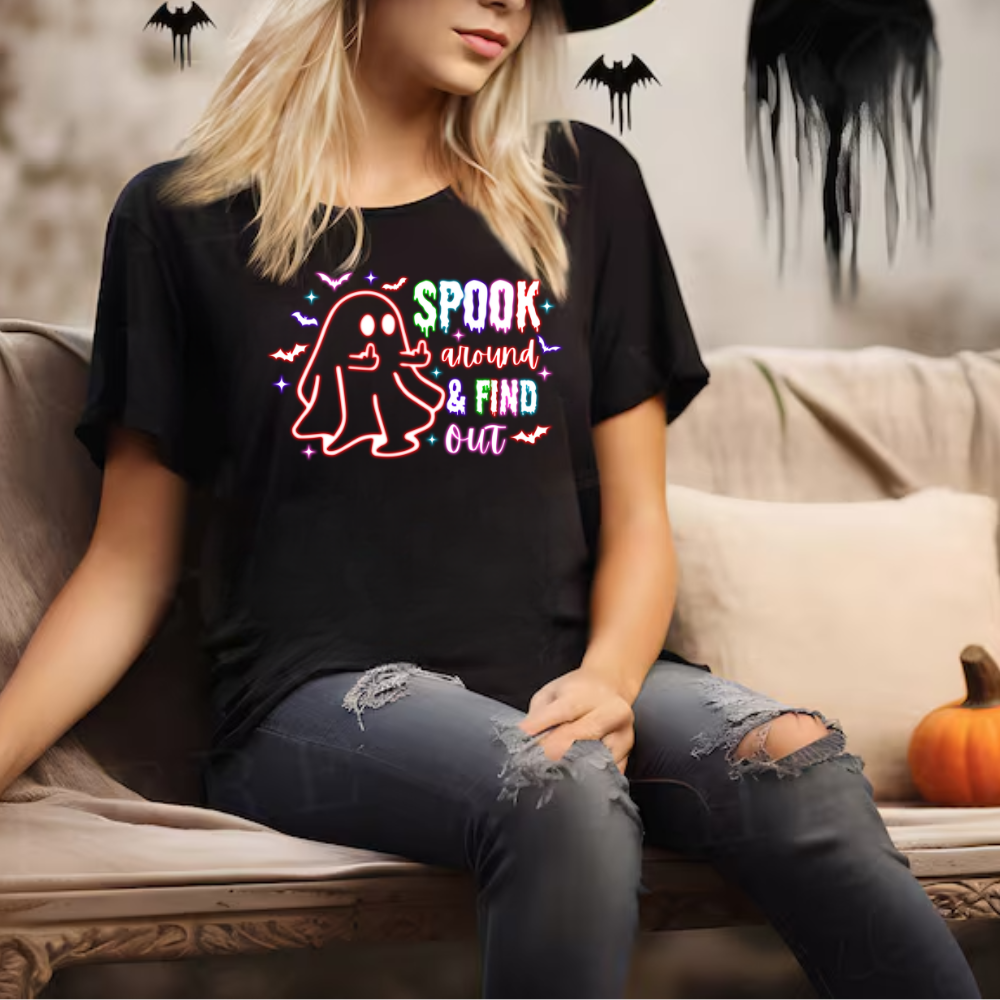 Halloween - Spook Around and Find Out - Unisex T-Shirt