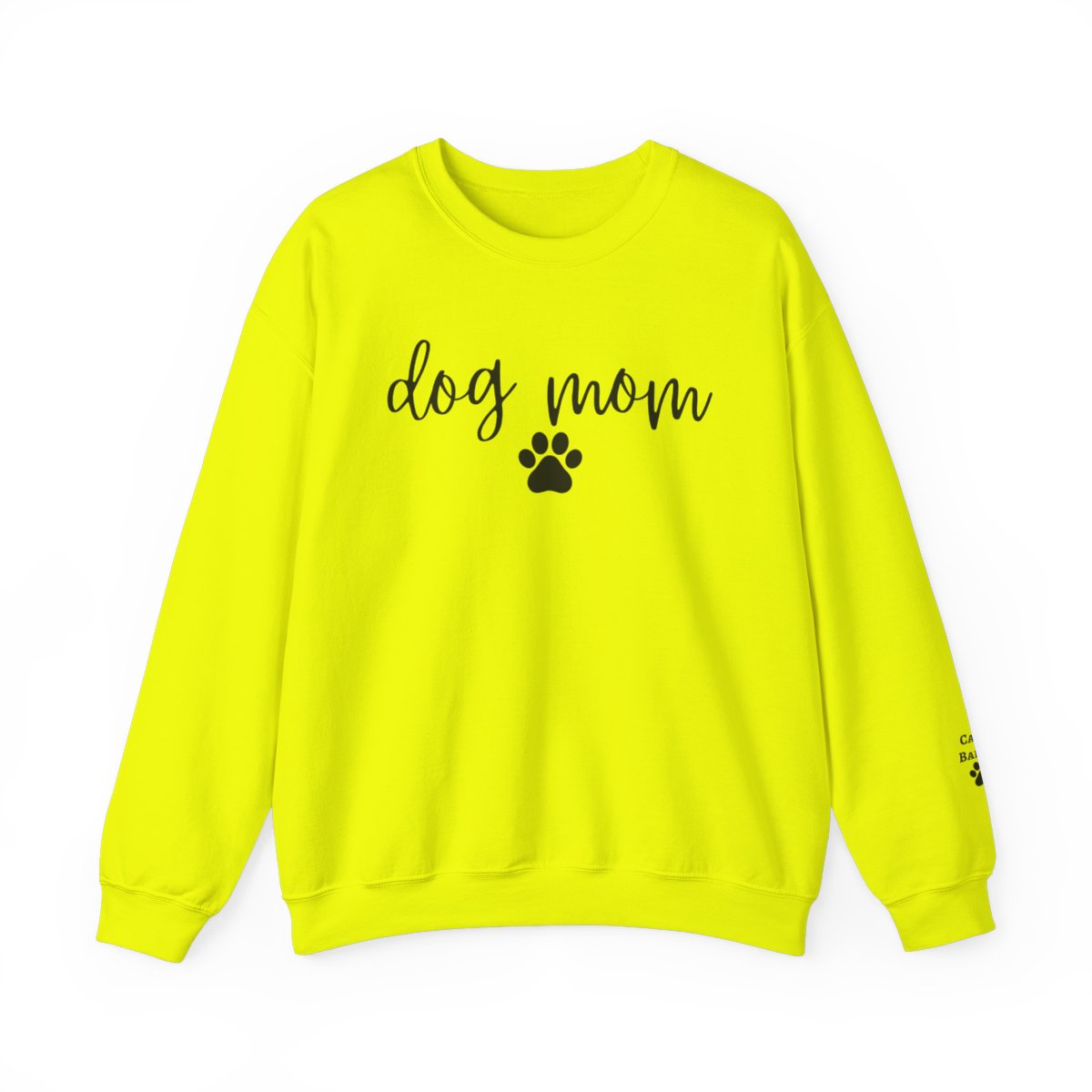 Personalized Dog Mom Sweatshirt