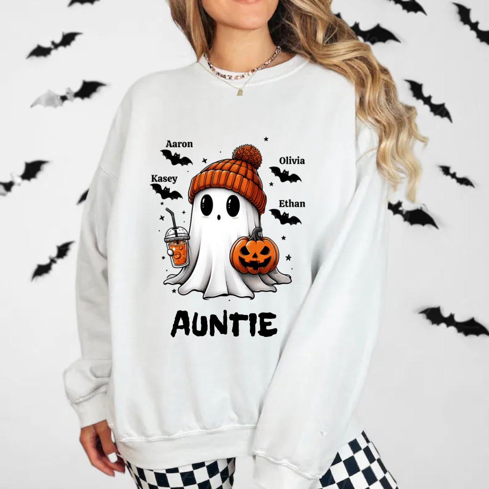 Personalized Fall Halloween Sweatshirt