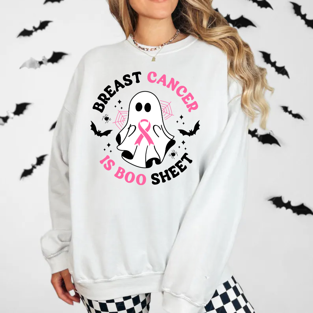 Breast Cancer is Boo-Sheet Halloween Hoodie | Sweatshirt | T-Shirt