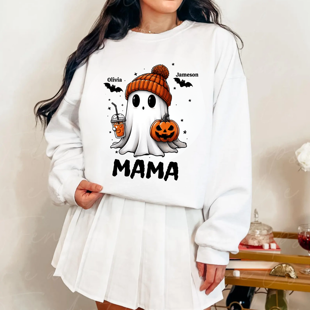 Personalized Fall Halloween Sweatshirt